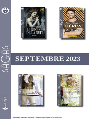 cover image of Pack mensuel Sagas--9 romans (Septembre 2023)